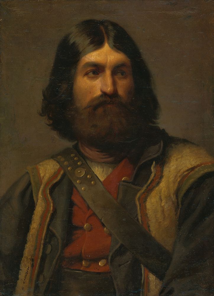 Portrait of a man with a beard