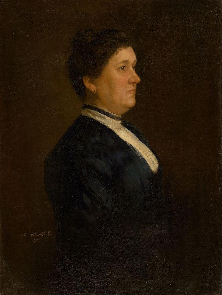 Portrait of the artist's mother