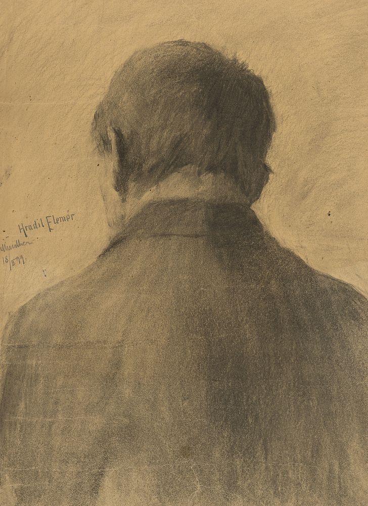 Study of a man from behind