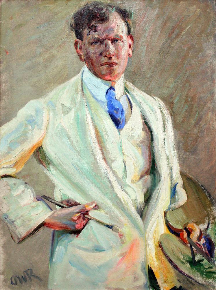 Portrait of the Painter Jakob Nussbaum (1909) painting by Ottilie Roederstein.