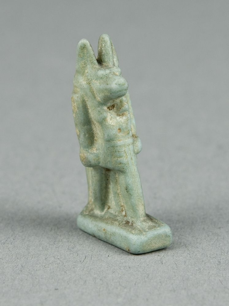 Amulet of the God Anubis by Ancient Egyptian