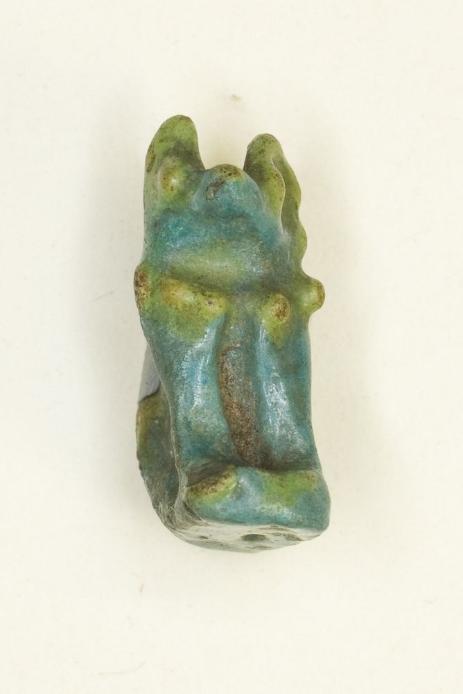 Amulet of the Goddess Bastet as a Seated Cat by Ancient Egyptian