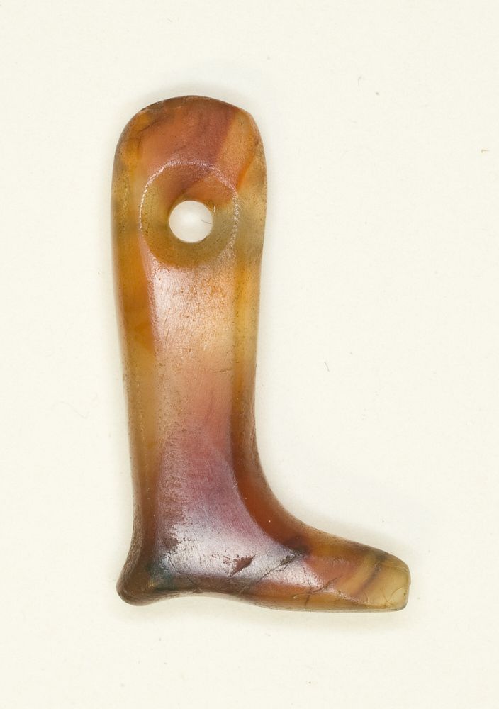Amulet of a Leg and Foot by Ancient Egyptian