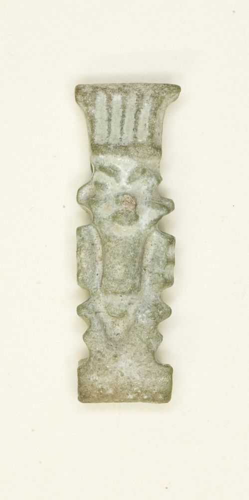 Amulet of the God Bes by Ancient Egyptian