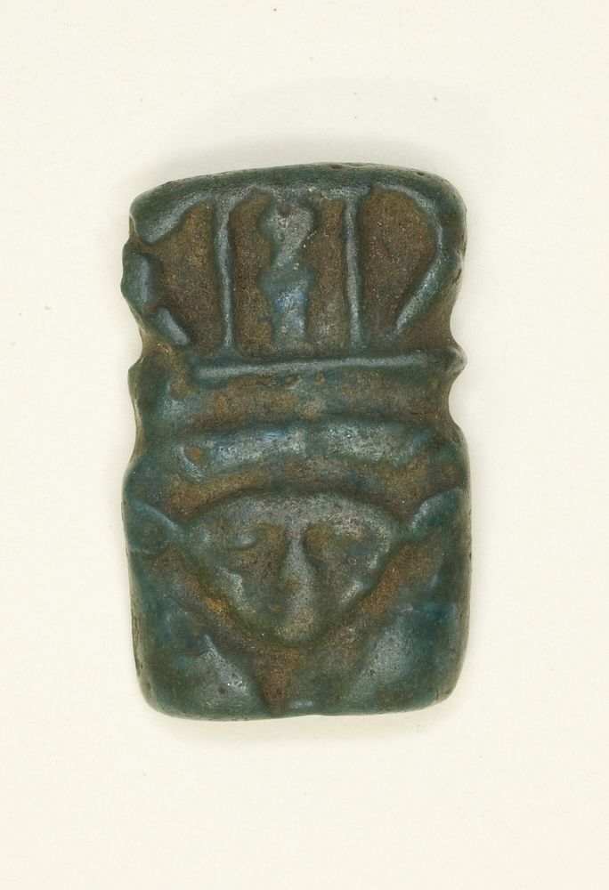 Amulet of the Head of the Goddess Hathor by Ancient Egyptian