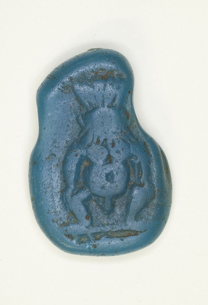 Amulet of the God Bes by Ancient Egyptian