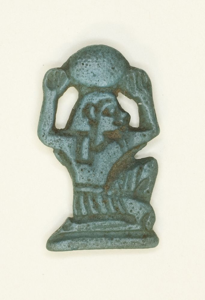 Amulet of the God Shu by Ancient Egyptian