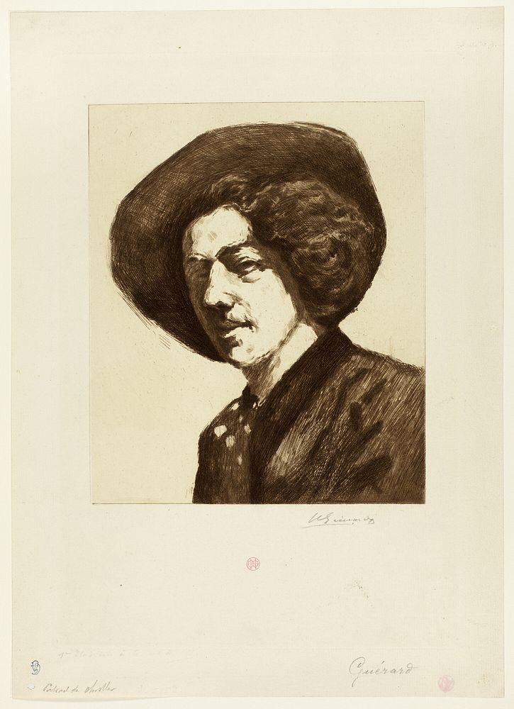 Whistler by Henri Charles Guérard