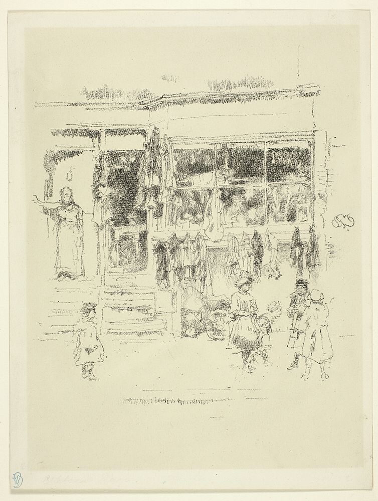 Chelsea Rags by James McNeill Whistler