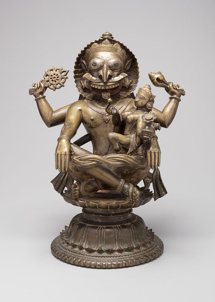 Lion-Headed Incarnation of God Vishnu (Narasimha)