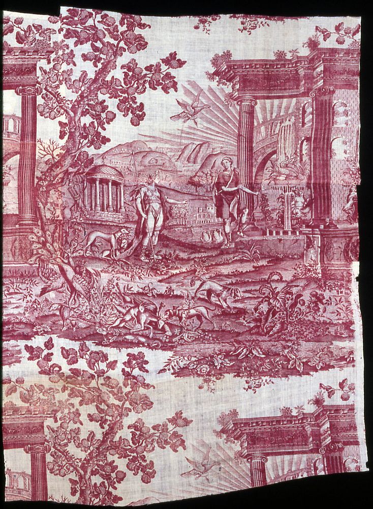 The Temple of Diana (Furnishing Fabric) by Bromley Hall (Manufacturer)