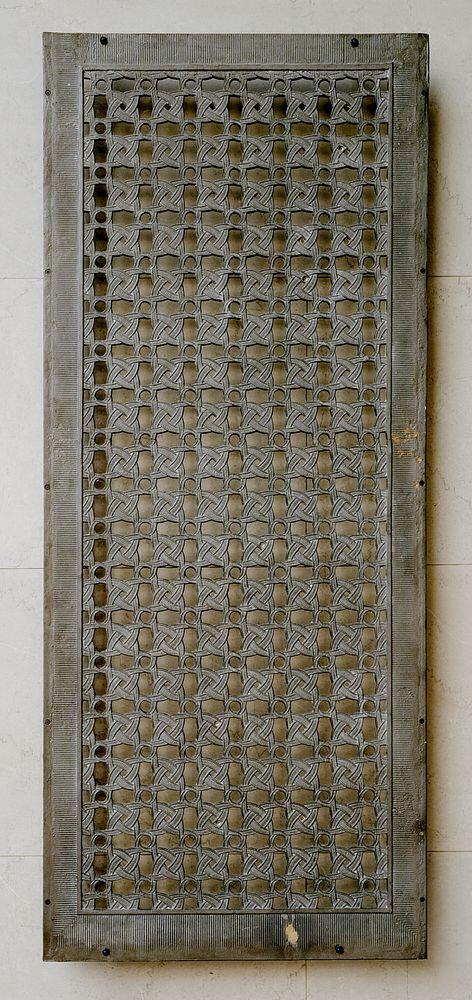 Rookery Building, 209 South La Salle Street, Chicago, Illinois: Grille from Interior Central Court by Burnham and Root…