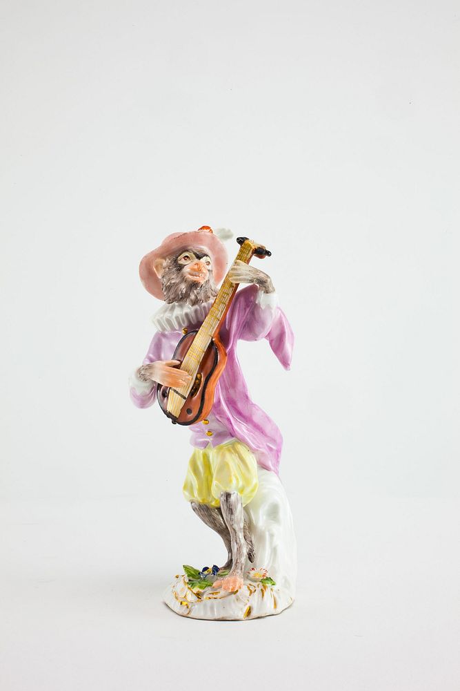 Guitarist for the Monkey Band by Meissen Porcelain Manufactory (Manufacturer)