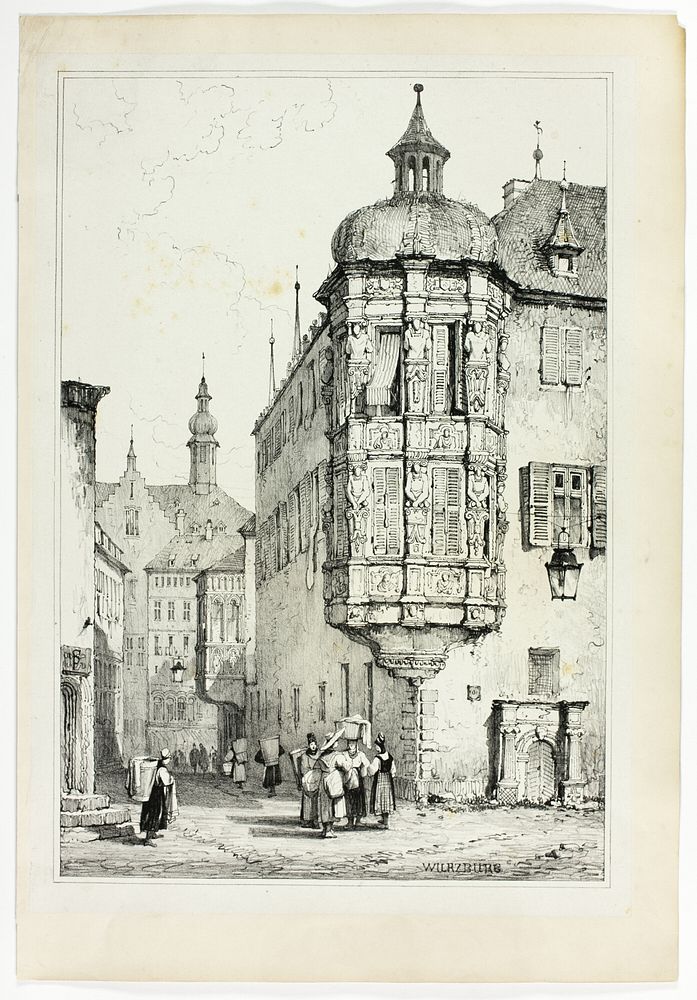 Wurzburg by Samuel Prout