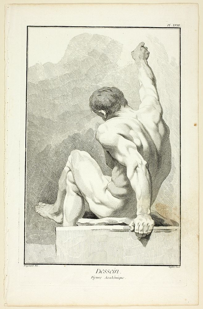 Design: Academic Figure, from Encyclopédie by A. J. Defehrt