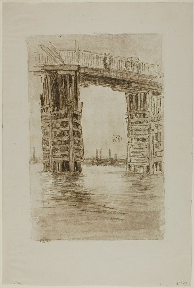 The Tall Bridge by James McNeill Whistler