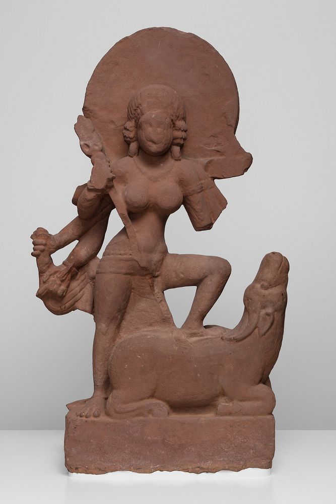 Goddess Durga Slaying the Buffalo Demon (Mahishasuramardini)