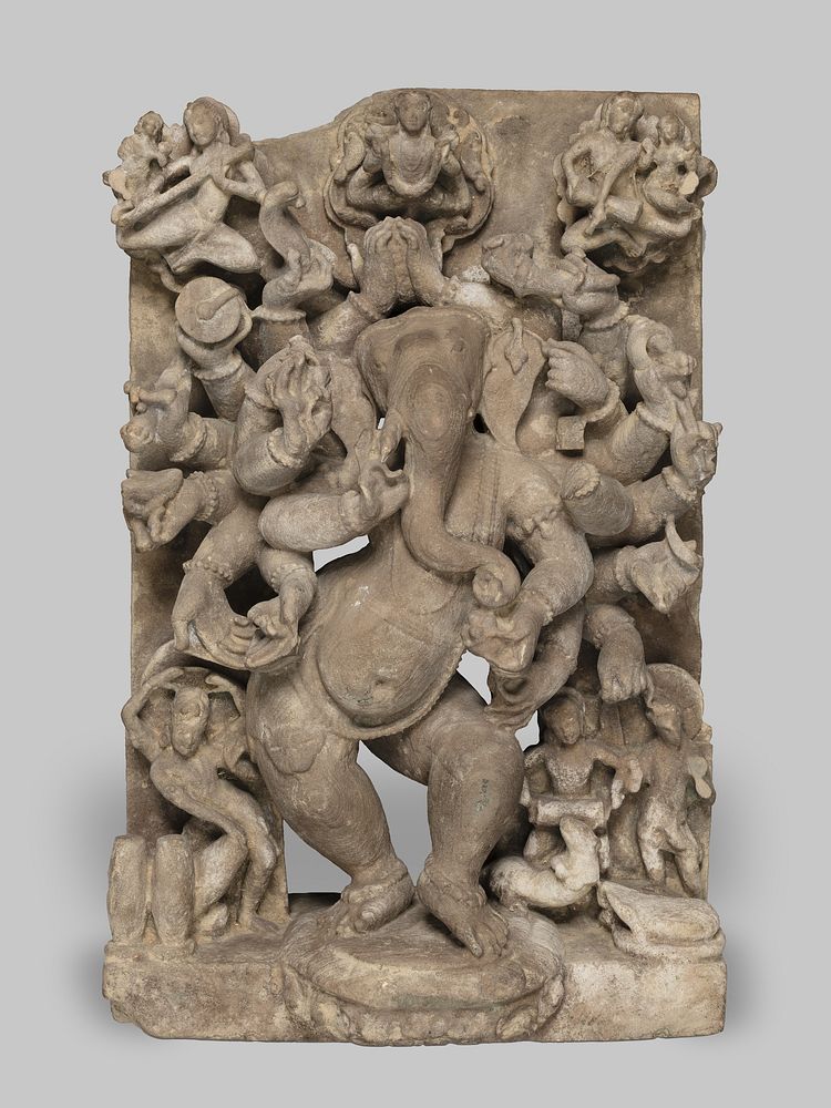 Twenty-Armed Dancing God Ganesha, Remover of Obstacles