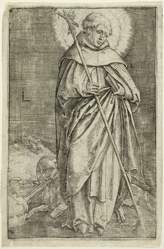 Saint Dominic by Lucas van Leyden