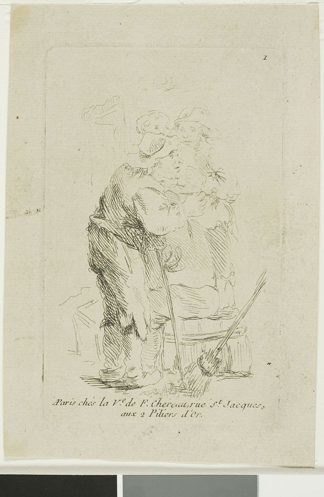 A Poorly Dressed Peasant by François Boucher
