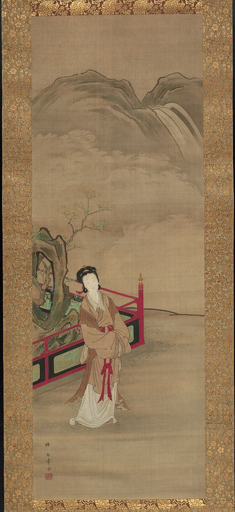 Yang Guifei by Katsukawa Shunsho