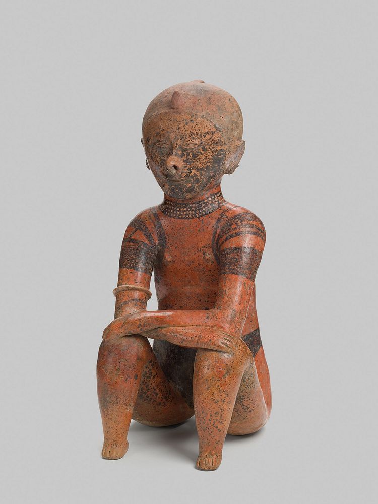 Figure of a Seated Chieftain by Nayarit