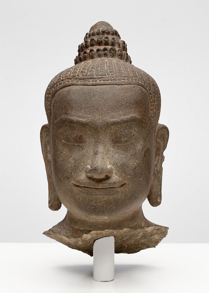 Head of a Buddhist Deity, Possibly Prajnaparamita