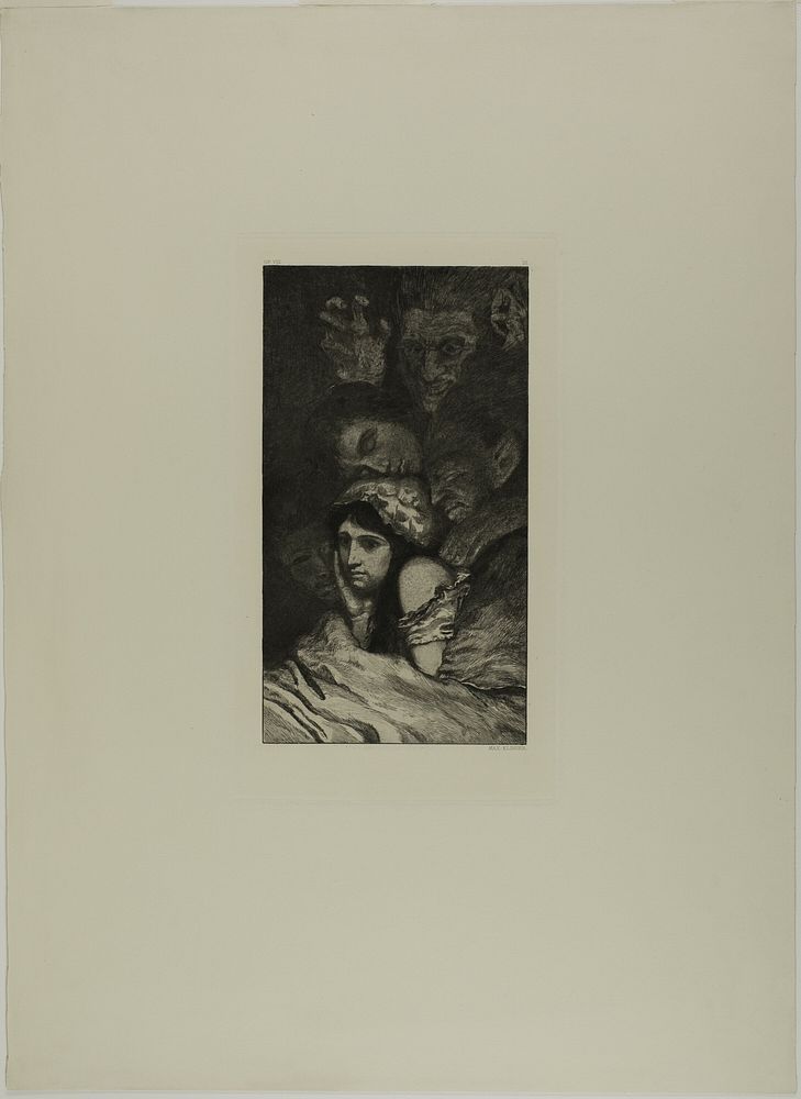 Dreams, plate three from A Life by Max Klinger