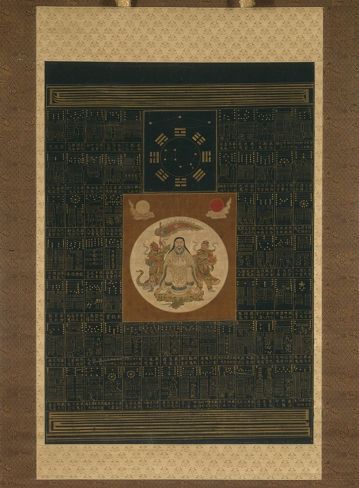 Zhenwu with the Eight Trigrams, the Northern Dipper, and Talismans