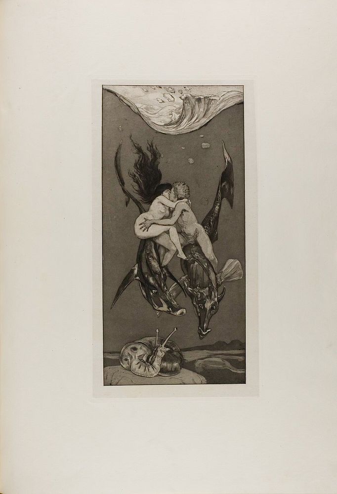 Temptation, plate four from A Life by Max Klinger