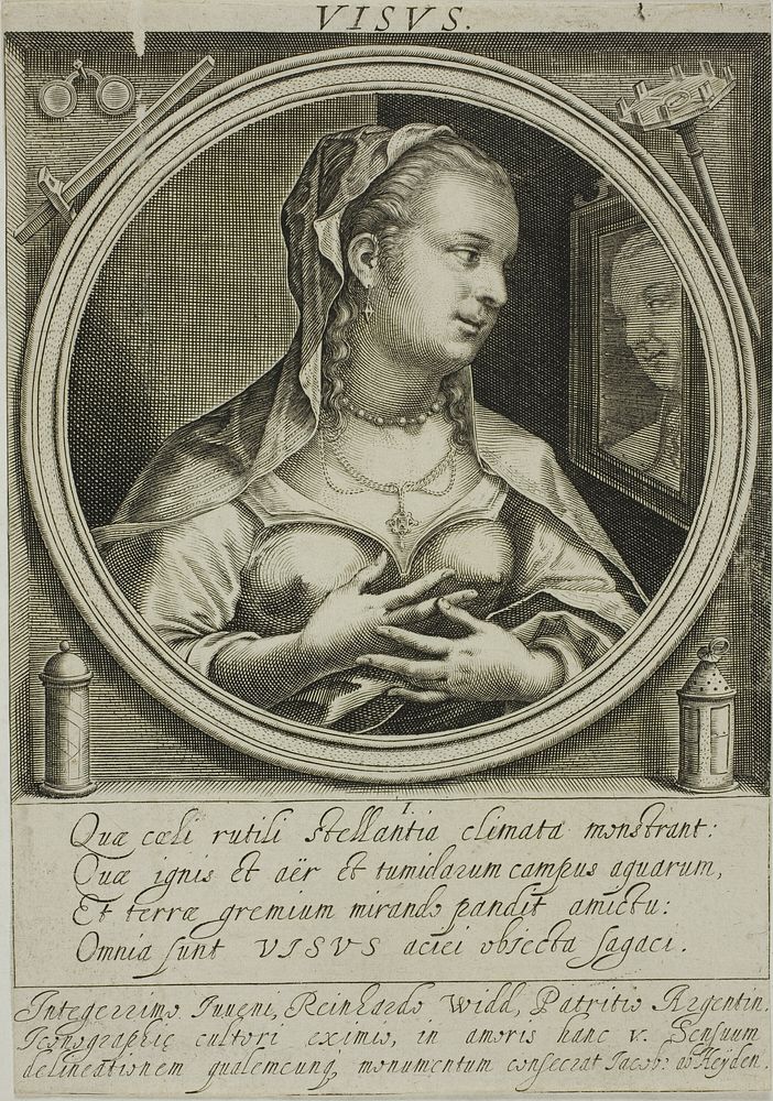 Sight, plate one from The Five Senses by Jacob van der Heyden