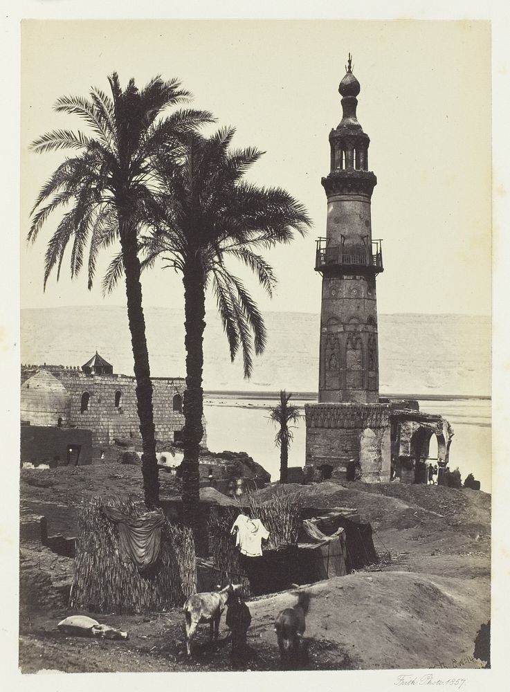 View at Girgeh, Upper Egypt by Francis Frith