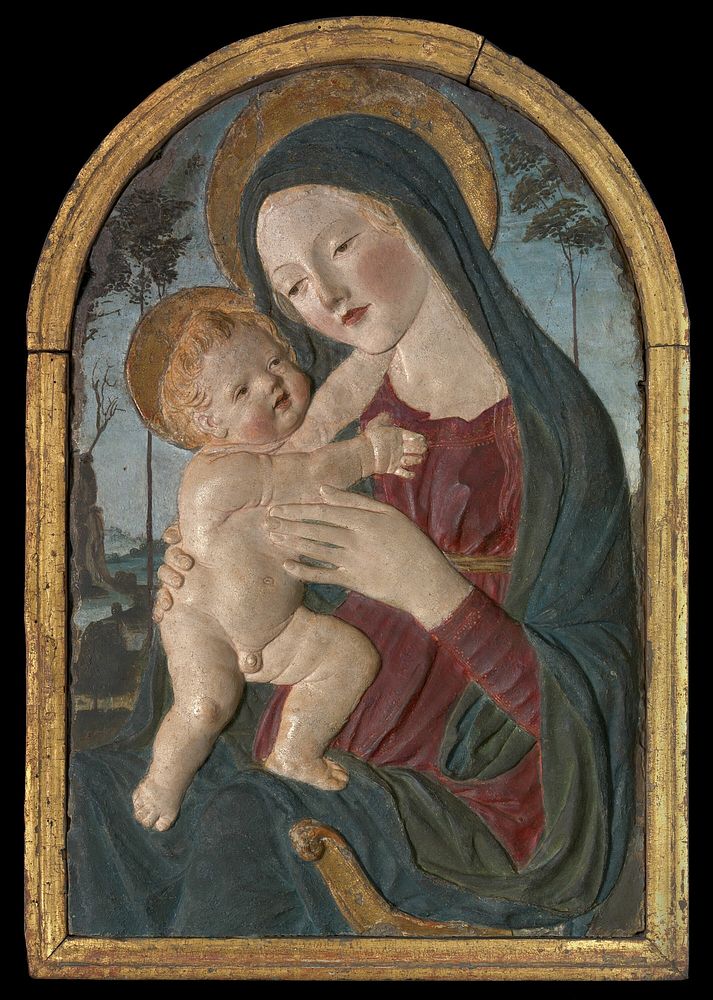 Madonna and Child by Workshop of Neroccio de' Landi