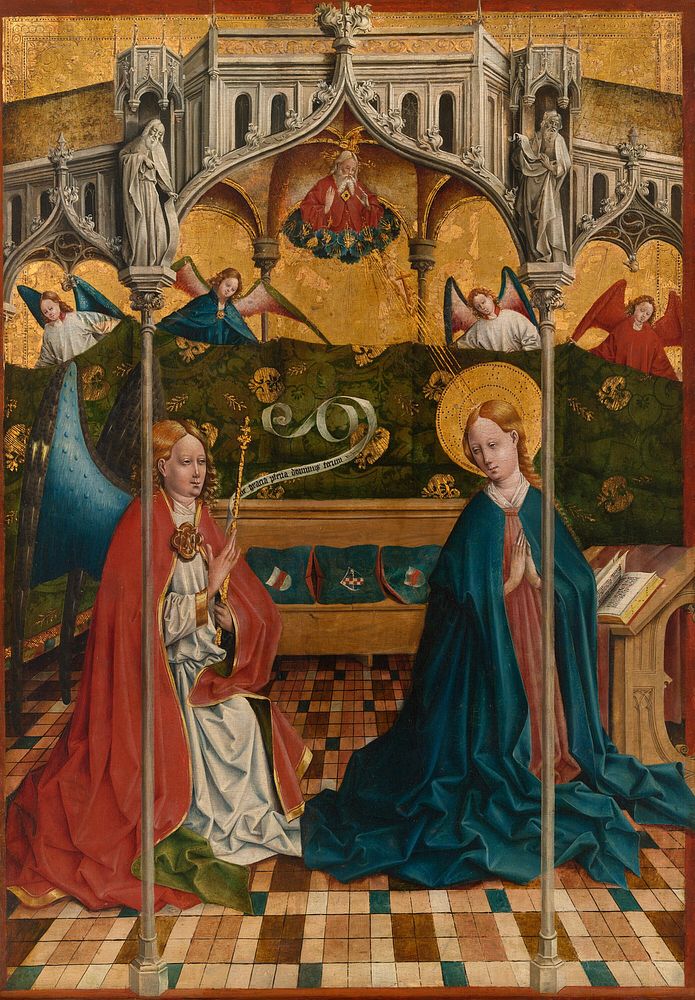 The Annunciation by Johann Koerbecke