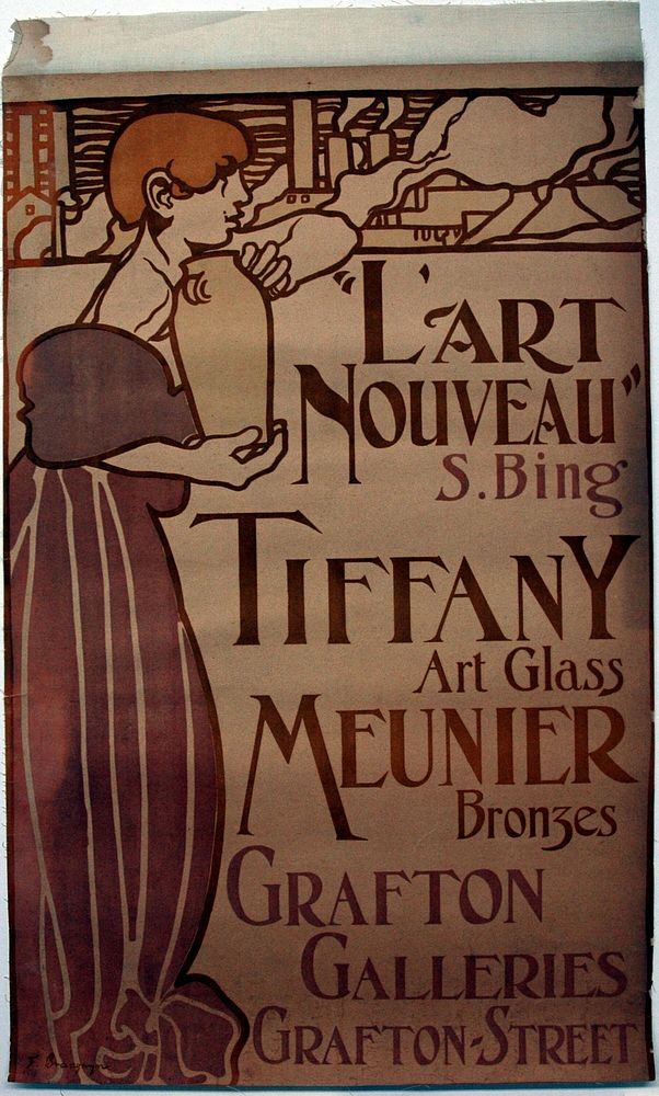L'Art Nouveau, Grafton Galleries by Frank Brangwyn