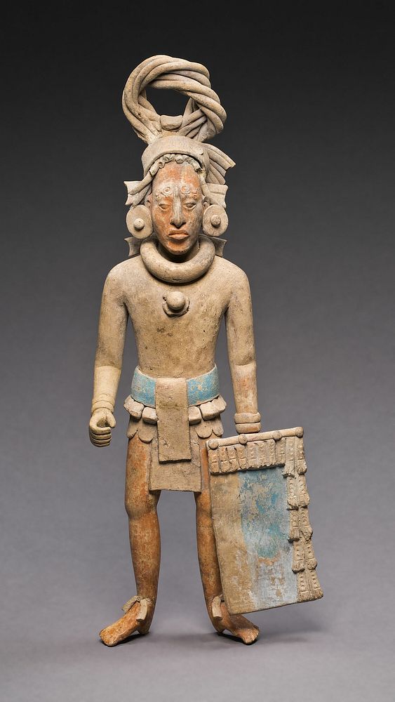 Figure of a Standing Warrior by Maya