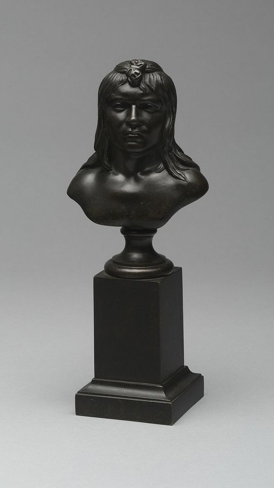 Bust of an American Indian by Henry Kirke Brown