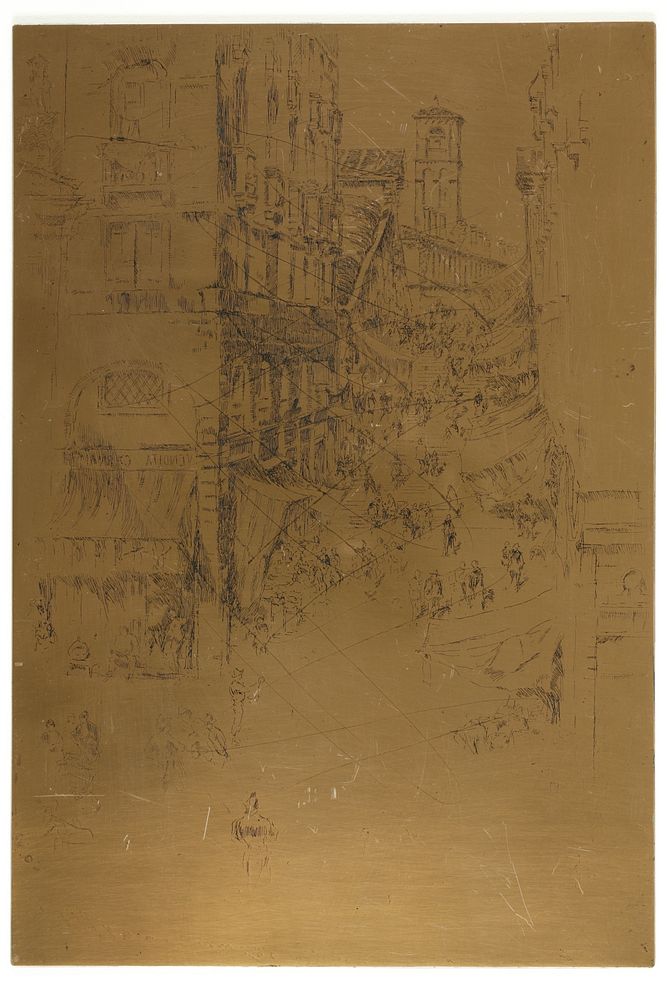 The Rialto by James McNeill Whistler