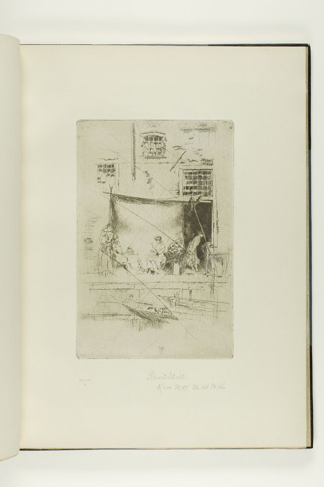 Fruit Stall by James McNeill Whistler