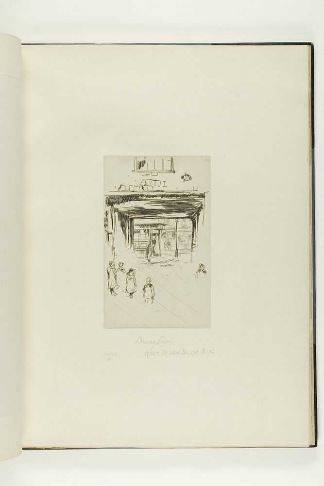Drury Lane by James McNeill Whistler