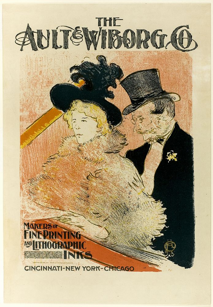 At the Concert by Henri de Toulouse-Lautrec