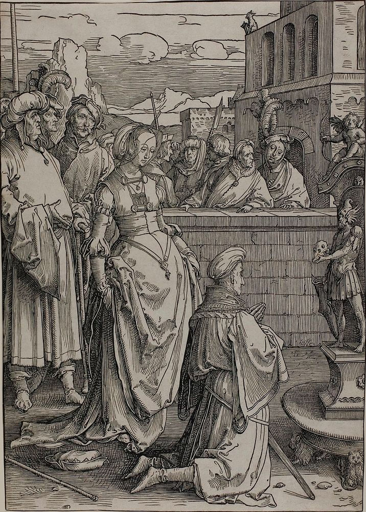 Solomon's Idolatry by Lucas van Leyden