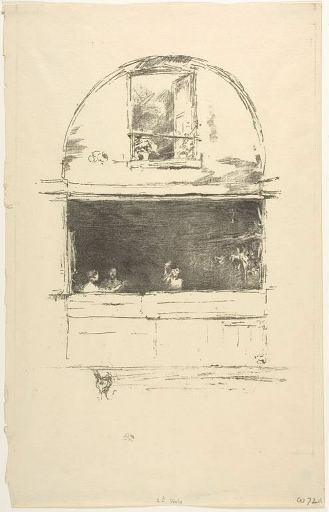 The Forge, Passage du Dragon by James McNeill Whistler
