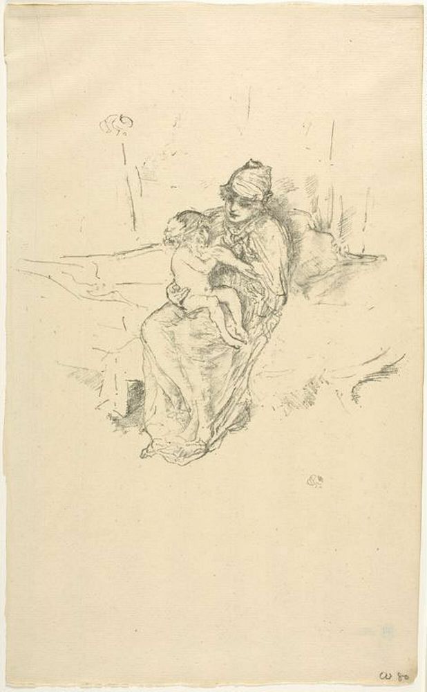 Mother and Child No. 1 by James McNeill Whistler