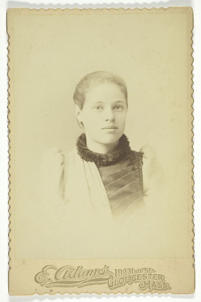 Portrait of Edith Wonsen by Unknown
