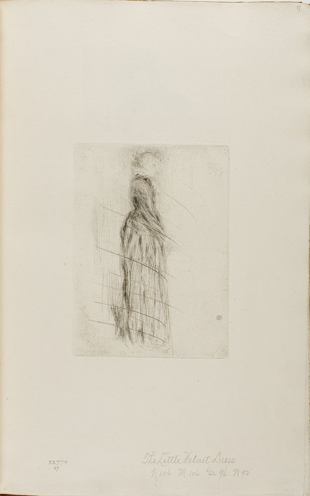 The Little Velvet Dress by James McNeill Whistler