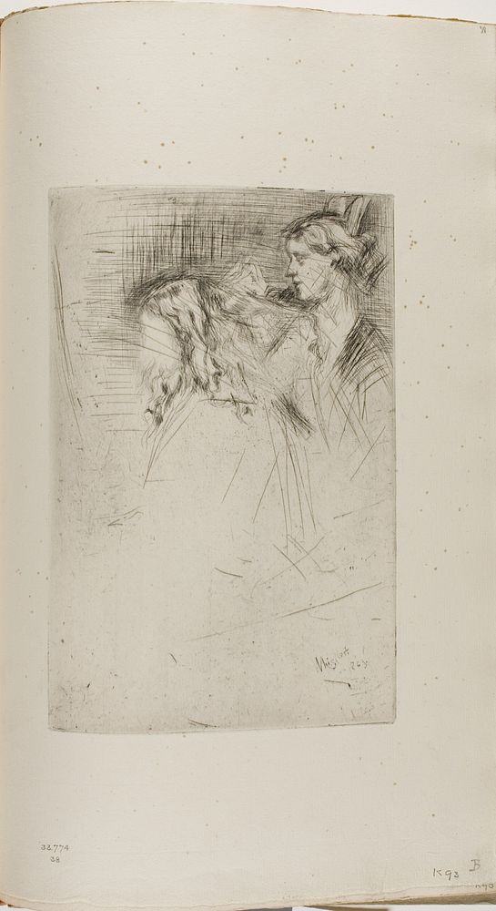 Brushing the Hair by James McNeill Whistler