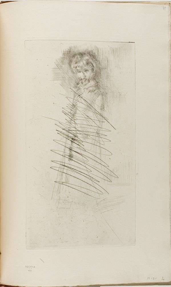Girl Standing by James McNeill Whistler
