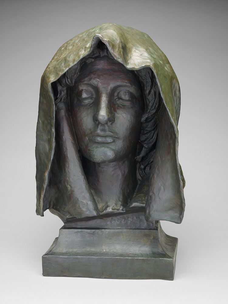 Bust from the Adams Memorial by Augustus Saint-Gaudens