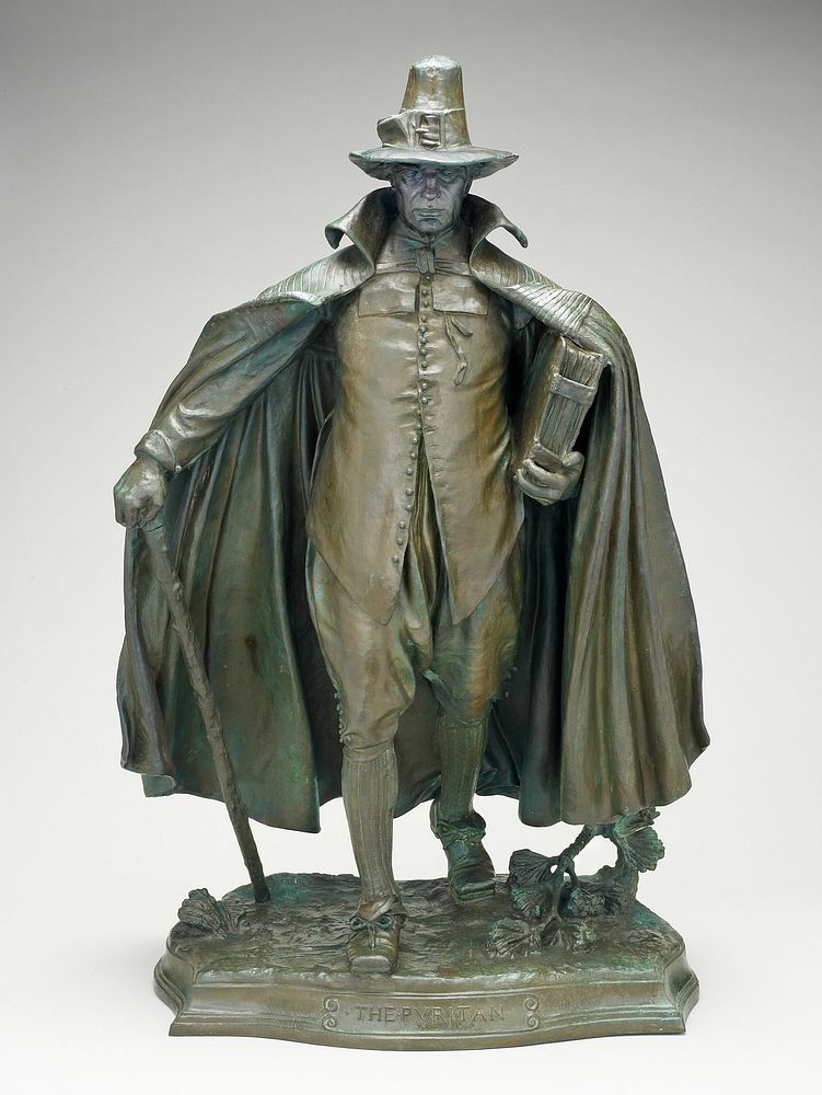 The Puritan by Augustus Saint-Gaudens